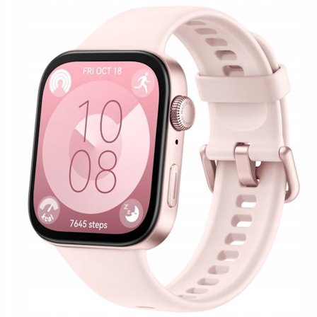 Smartklocka - Huawei - Watch Fit 3 - Rosa - Bluetooth - GPS - Pulsmätare
