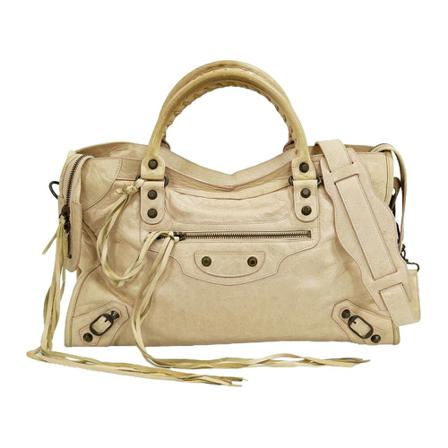 Balenciaga Vintage, Handbags Beige, Dames, Maat:ONE Size