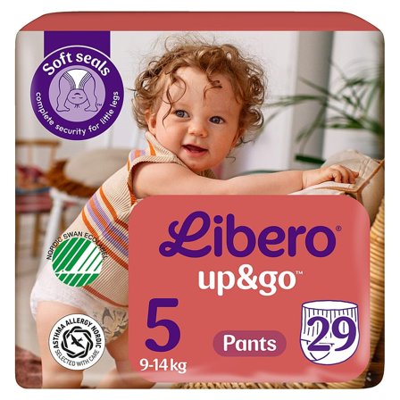 Libero Up&Go Bukseble Str. 5, 9-14 kg - 29 stk, Børn & Forældre, Bleer, Engangsbleer