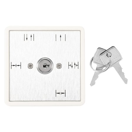 5-posisjons nøkkelbryter automatisk skyvedørsfunksjon valg På/Av