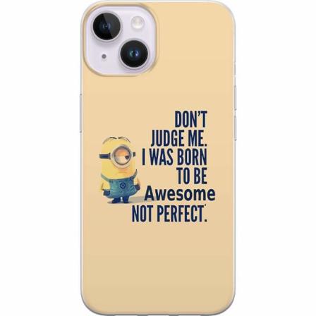 Apple Iphone 14 Genomskinligt Skal Minions