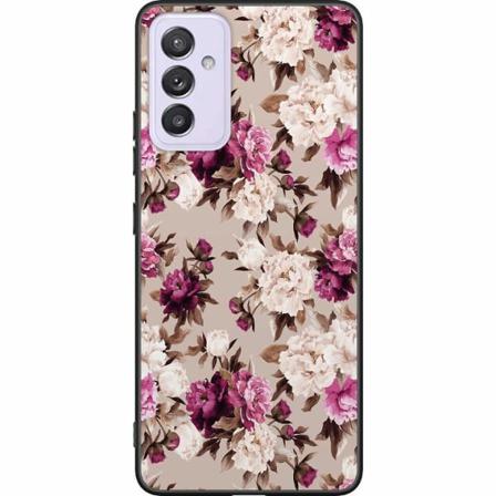 Samsung Galaxy A82 5g Svart Skal Blommor