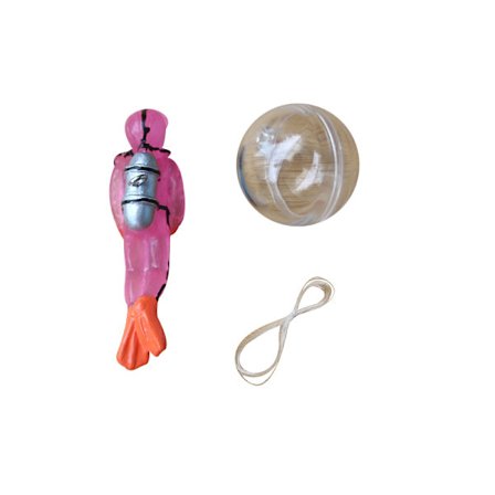 Dykarunder vatten flytande dekorationer, Akvarielandscaping Dekoration