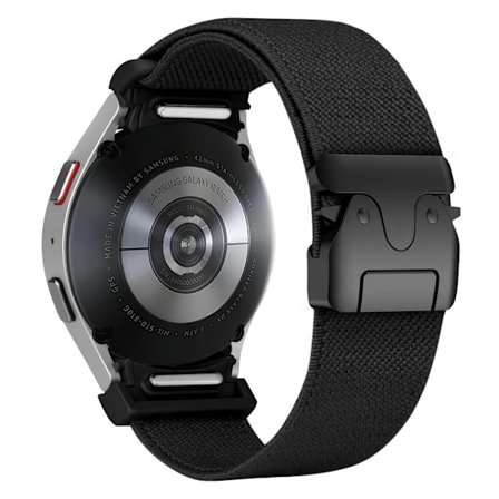 Fallskärmsrem för Samsung Galaxy Watch 7 FE 6 4 Classic 5 pro 44mm 40mm 47 Utan glipor stretch Nylonarmband Galaxy Watch 7 Armband