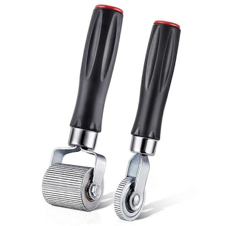 Bil Audio Lyddæmpende Rulle Søm Rulle, 2-Pak Varmeafledning Måtte Støj Rulle Lydisolering