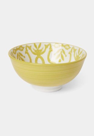 PORTOLINO LIVING Skål POSITANO 12 cm Dukning & servering Gul ONESIZE