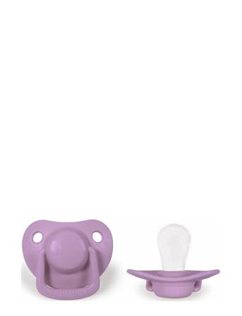 2-Pack Pacifiers - Light Lavender 0-6 Months Purple Filibabba