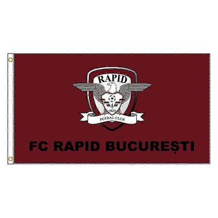 FLAGCORE 90X150CM Rumænien FC Rapid Bucuresti Flag