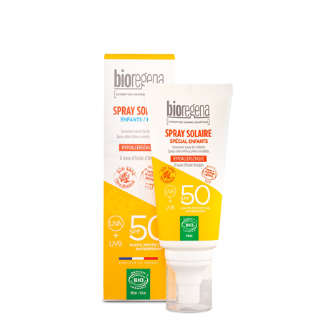 Bioregena Solskyddsspray för barn SPF 50 90 ml