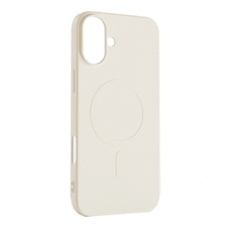 Mobilskal till iPhone 16 Magsafe Liquid Silikon - Beige