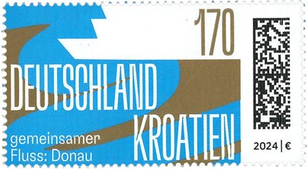 Tyskland - Tyskland-Kroatien - Postfrisk frimærke