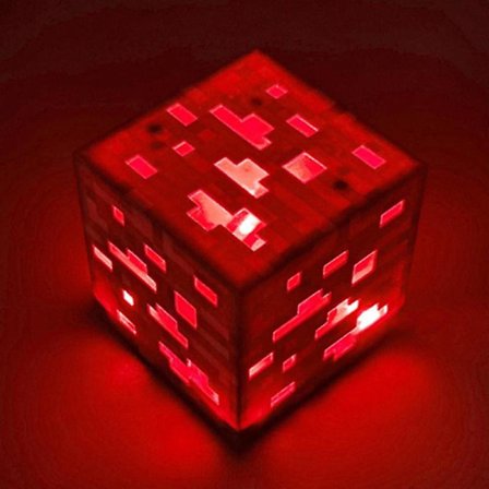 Minecraft Game Perifer oppladbar lommelykt Night Light Toys XC