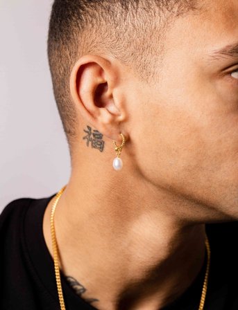 IX Studios Ix Ocean Pearl Earrings - Gold - ONE SIZE