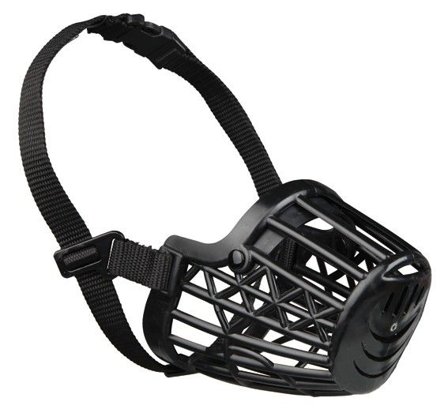Trixie Munnkurv Plast Svart S 17 cm - Trixie