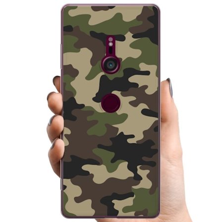 Yhteensopiva Puhelinkuori Sony Xperia XZ3 Metsä camo