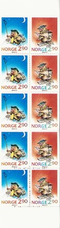 Norge 1988 - AFA 1005Cv + 1006Ch - Postfrisk hæfte