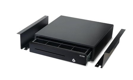 SAFESCAN 4141 Cash Drawer Brackets Black (Pack 2) - 132-0436