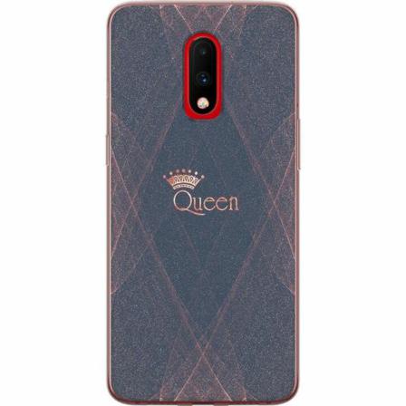 Oneplus 7 Genomskinligt Skal Queen