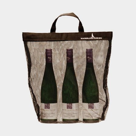 Sac en filet Waterline Design, 40 x 40 x 15 cm, noir