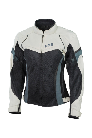 GMS Tara Mesh Women's Motorcycle Jacket Beige/Black 4XL