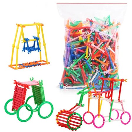 Smart Stick Lapptäcke Trä Stick Plast Barn Pussel Tidig Utbildning Intelligens Leksaker