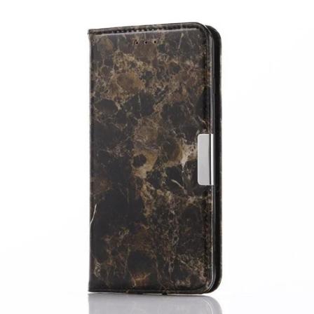 Iphone 7/8 Plus Plånboksfodral Wallet - Marmor Brun Brun