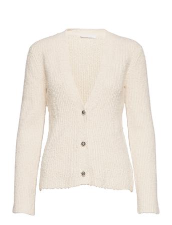 Rib Cardi.slubbed Ri Cream Helmut Lang