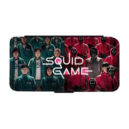 Squid Game Iphone 14 Plus Plånboksfodral Multifärg