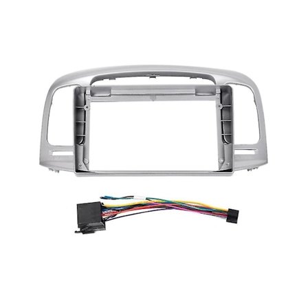 9 tommer 2 Din Bil Instrumentbræt Ramme Radio Fascia Dash Dvd Adapter Panel Mp5 Afspiller Med Kabel Til Acce ZGU