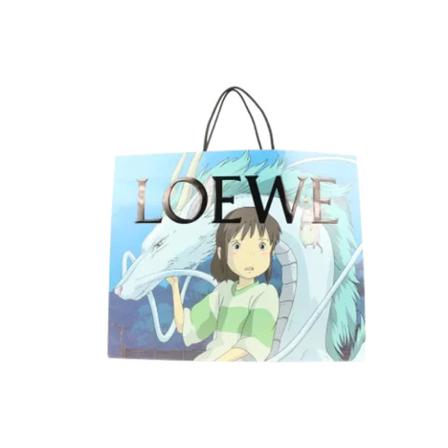 Loewe Pre-owned, Pre-owned Canvas totes Blauw, Dames, Maat:ONE Size