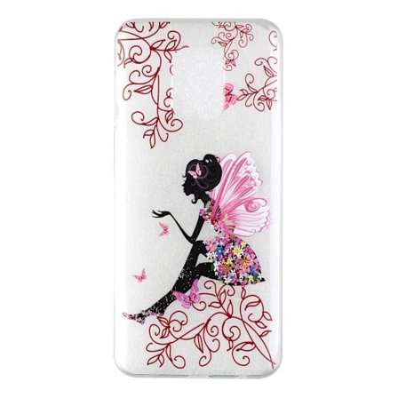 Butterfly läder Xiaomi Redmi Note 9 Pro Max / Xiaomi Redmi Note 9 Pro / Xiaomi Redmi Note 9S fodral - Rosa