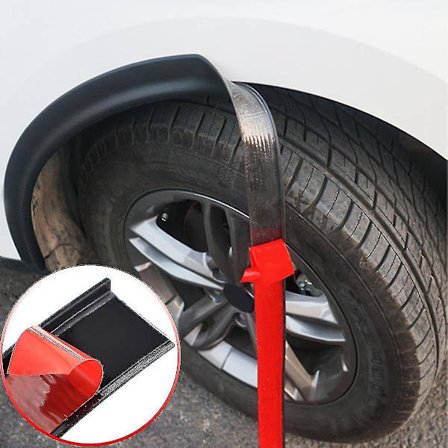 Universal Fender Flares Bilhjulbuer Vingekspander Bueskygge Mudguards Læbe Karosseri Kit Dæksel Mud Guard Tilbehør
