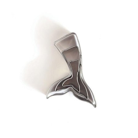 Utstickare - Sirener - 3 st - Inox - 2 cm, 4 cm, 5,5 cm - Diskmaskinssäker