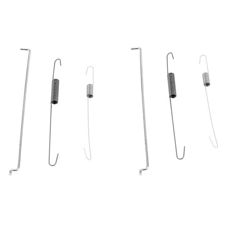 Gasreglage Returfjäder Regulatorlänk Stång Set för Honda GX140 GX160 16561ZE1020