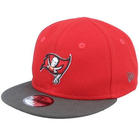 New Era - NFL Rouge snapback Casquette - Kids Tampa Bay Buccaneers My 1St 9FIFTY Red/Grey Strapback @ Hatstore