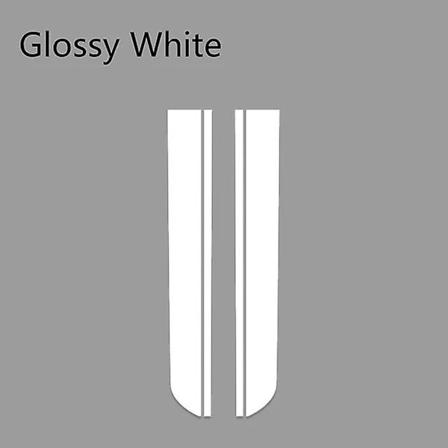 Bils interiør bilhætte klistermærker til MINI Cooper One S JCW Countryman Clubman R55 R60 R61 F54 F55 F56 Auto Head Stripe -WELLNGS White