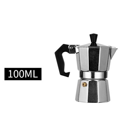 Moka Kaffekanna Aluminium Espressobryggare Lätt att använda och ren Automatisk Kaffemaskin Hushåll