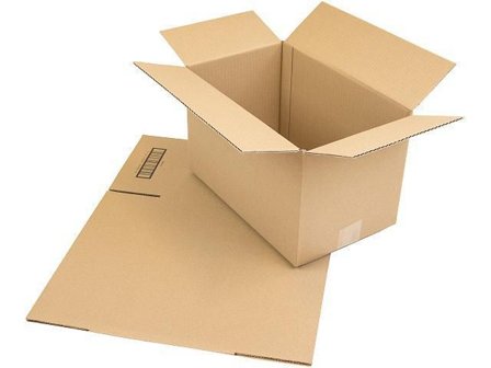 Boxon Wellåda 480x285x190mm E260 - Lyreco - Emballage och lagerutrustning - Lådor och well - Welllådor 1-lag - 370-500 mm