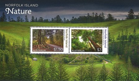 Norfolk Island - Natur - Postfrisk miniark