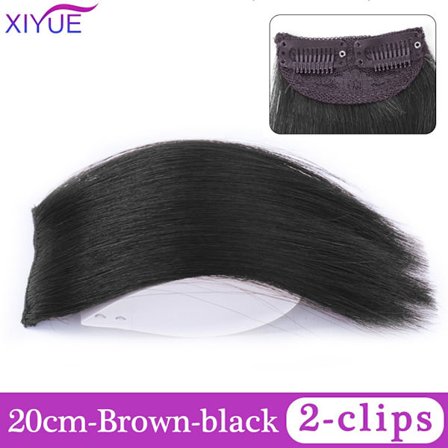 XIYUE Pad Hårbitar Klämma i hårförlängningar Klämma syntetiska långa raka klipp i syntetiska hårförlängningar Öka håret
