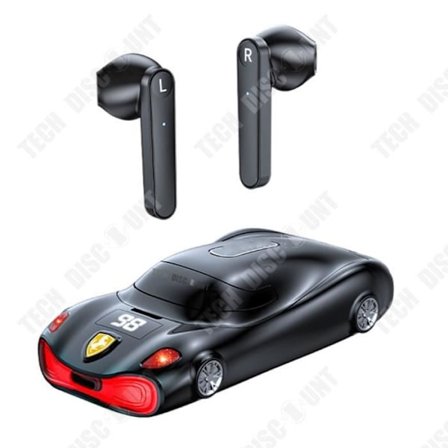 TD Trådlösa in-ear hörlurar Bluetooth 5.0 Intelligent brusreducering Lång batteritid HD digital skärm