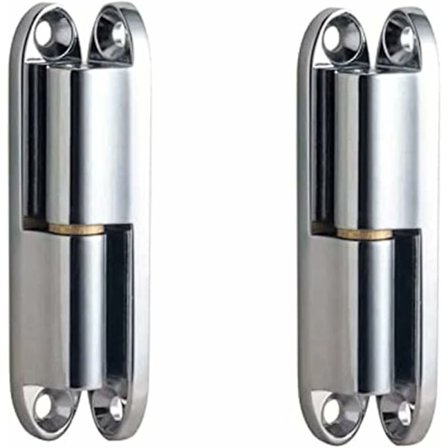 2 st rostfria gångjärn, skruvgångjärn för dörr, skruvgångjärn för dörrar, renoveringsgångjärn, (för dörr, låda, skjul, fönster, staket)