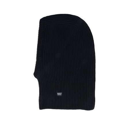 Barts - Noir balaclava Bonnet - Wutai Black Hood @ Hatstore