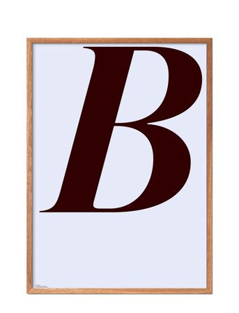 Poster & Frame Abcd-B - Multi/patterned - 70X100CM