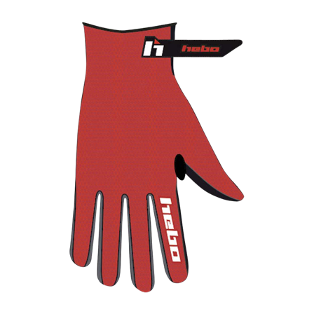 Lasten Hanskat Hebo Team Trial Punainen XL