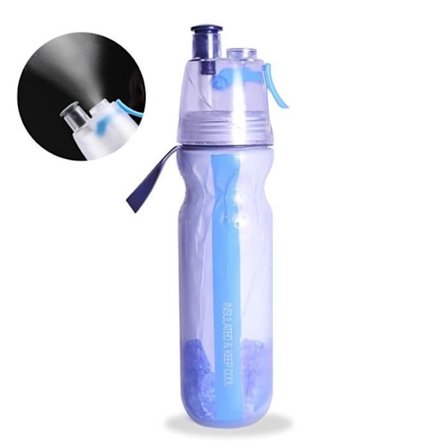 Isolerad vattenflaska - LUNAVO - 500ml - Dubbelvägg - Återanvändbar - Sportig