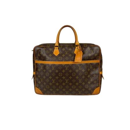 Louis Vuitton Vintage, Pre-owned Canvas louis-vuitton-bags Bruin, unisex, Maat:ONE Size
