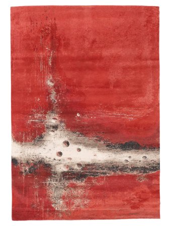 Anudada A Mano Contemporary Designs Alfombra 171X247 De Lana Rojo Oscuro/Rojo