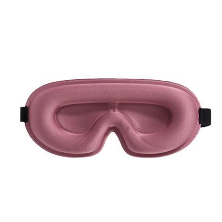 3D Stereoskopisk Ögonmask - Bekväm och Andningsbar Sömnmask med Justerbar Elastisk Rem för Total Mörkläggning