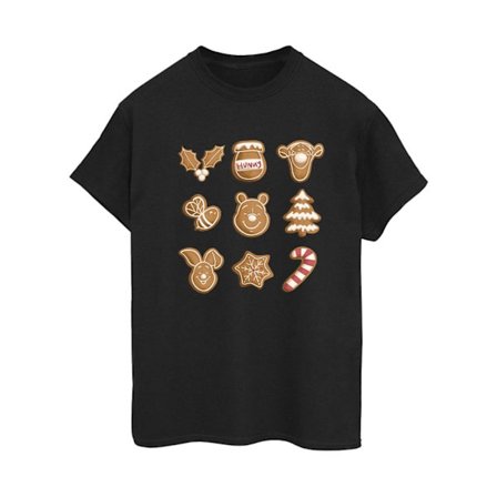 Nalle Puh Dam/Dam Gingerbread Bomulls Boyfriend T-shirt